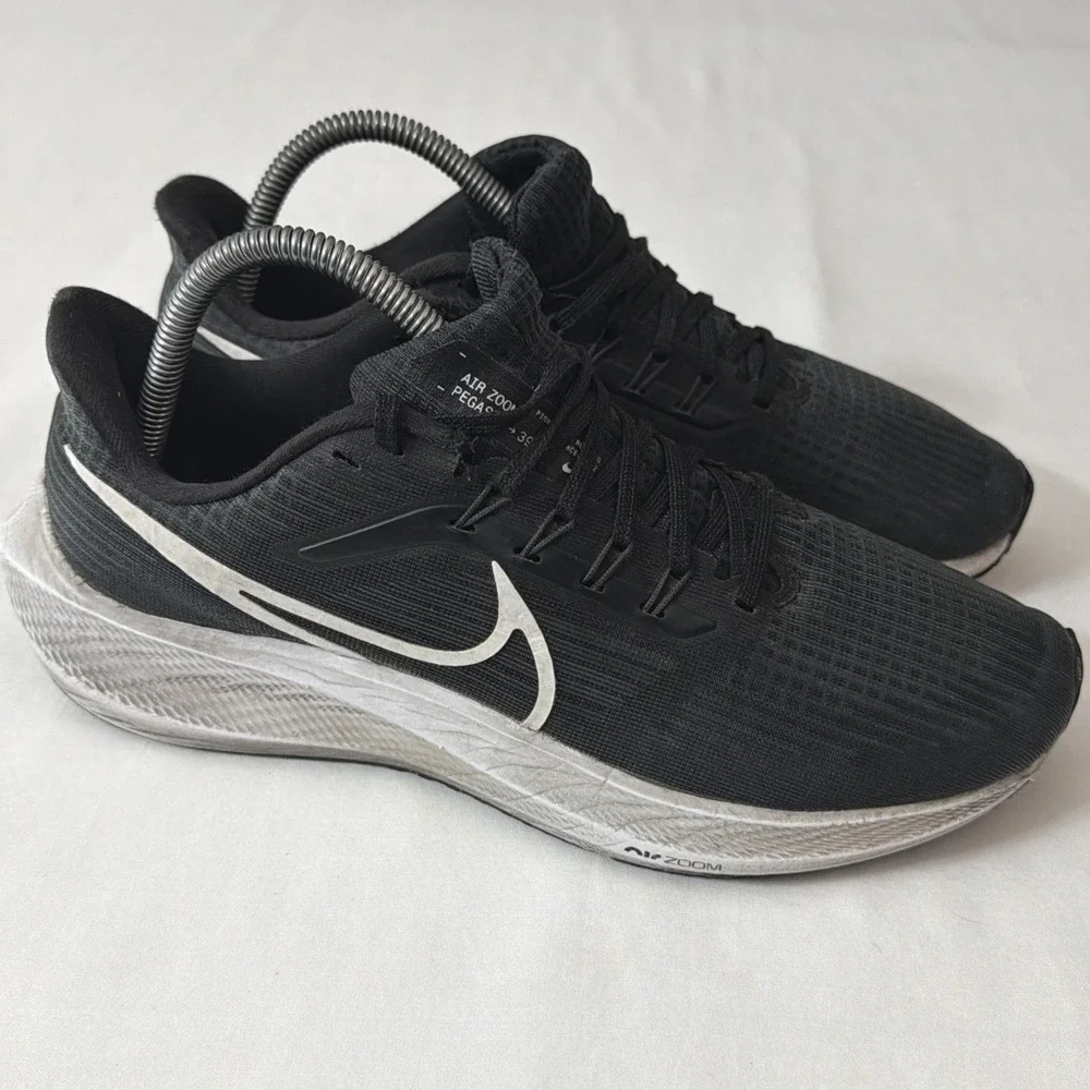 Nike Air Zoom Pegasus 39 Running Shoes Men's US Size 7.5 Black/White DH4071-001‎